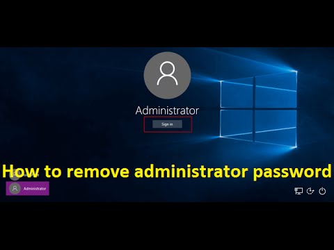 how to bypass administrator password